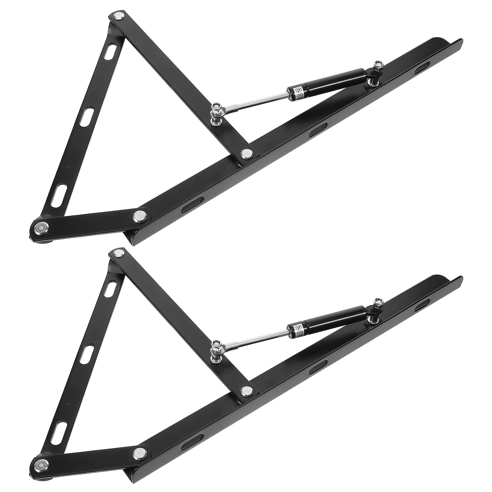 Gas Lift Storage Bed Hydraulic - 1セットのベッドサポート用油圧ロッド、調整可能なガススプリング、大型ベッドフレーム用空気圧式リフト機構、収納ボックス用リフター。