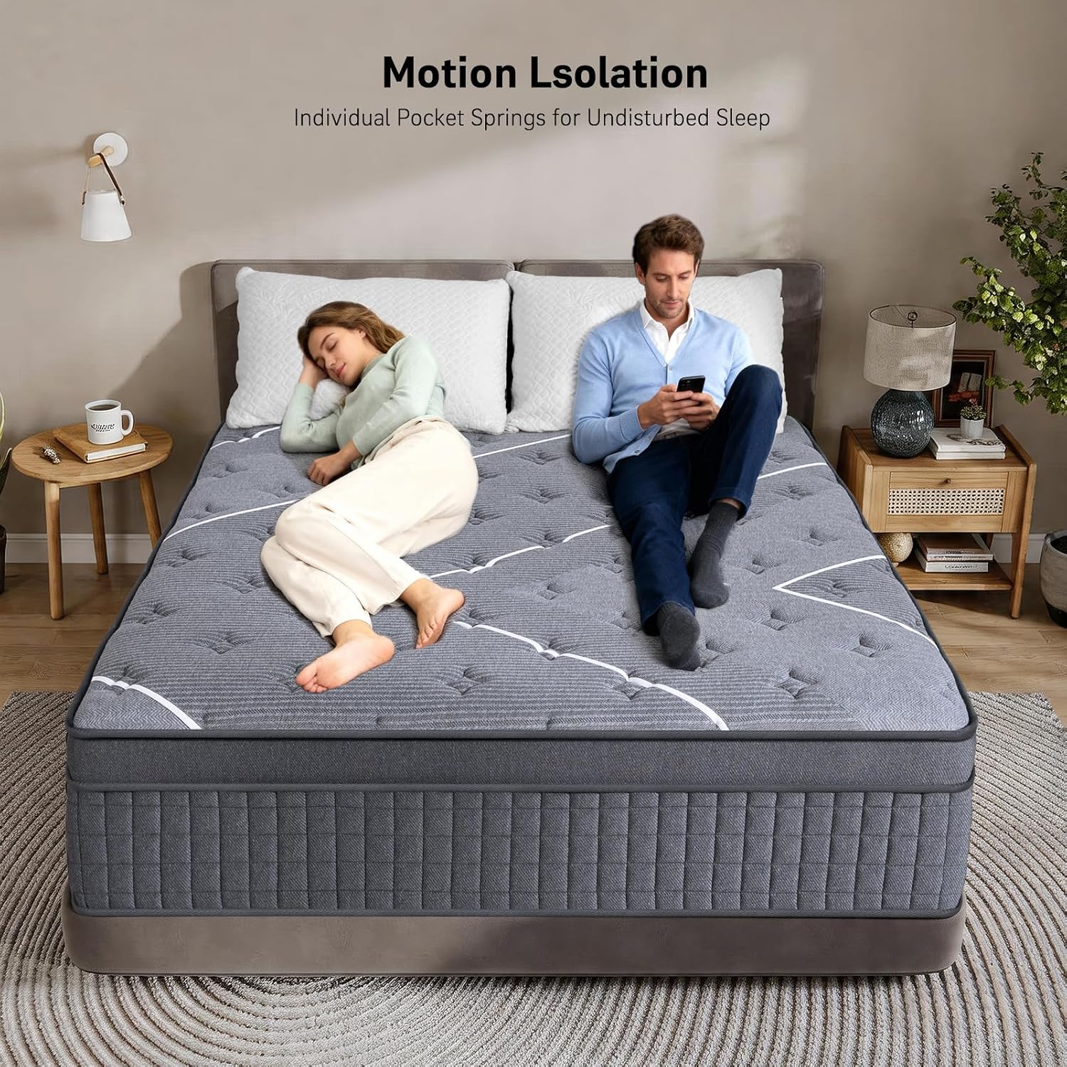 クイーンサイズマットレス、10インチのクイーンサイズマットレ - Memory Foam Mattress In A Box Queen のレビューと価格